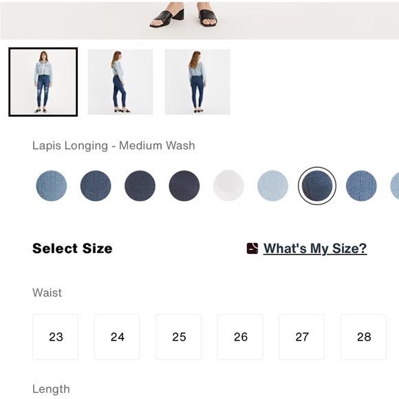 👖Levi’s 721 HIGH RISE SKINNY JEANS - Picture 15 of 16